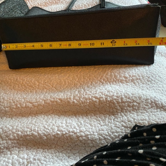 Tory Burch Black Leather Tote - Picture 16 of 16